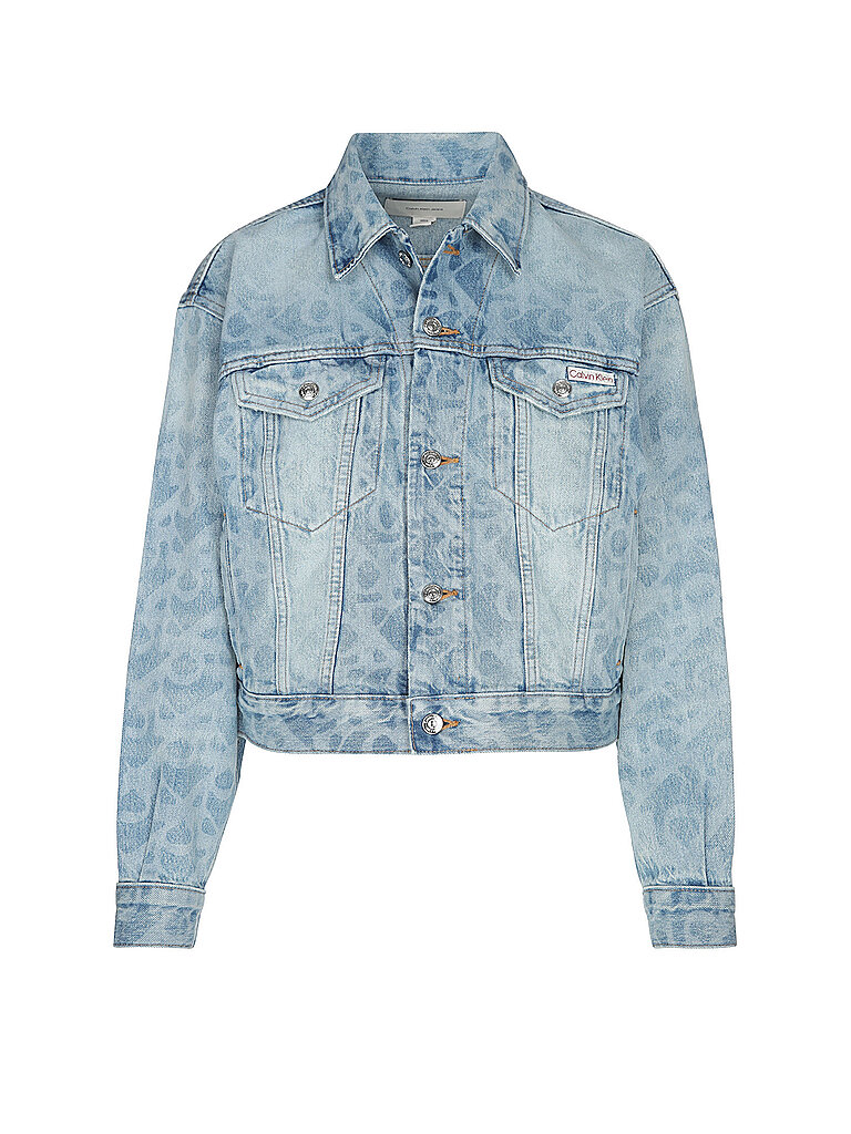 CALVIN KLEIN JEANS Jeansjacke  hellblau | M