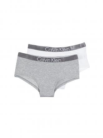 CALVIN KLEIN | Mädchen Panties 2er Pkg Customized Stretch Grey/White