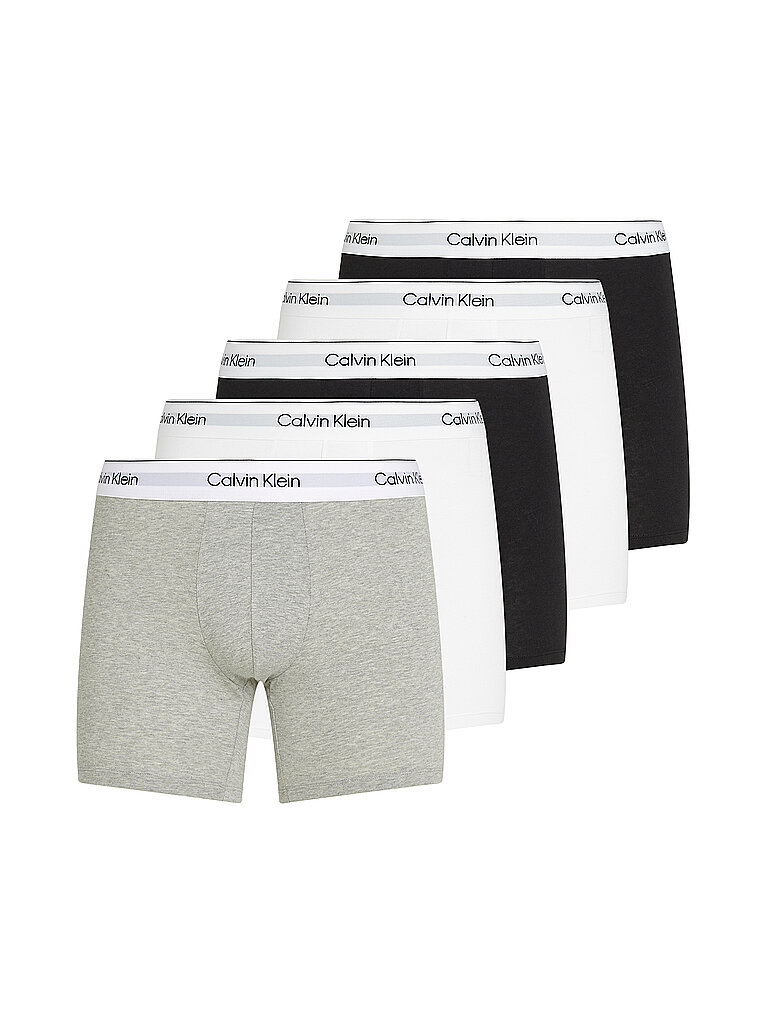 CALVIN KLEIN Pants 5er Pkg. multi  hellgrau | S
