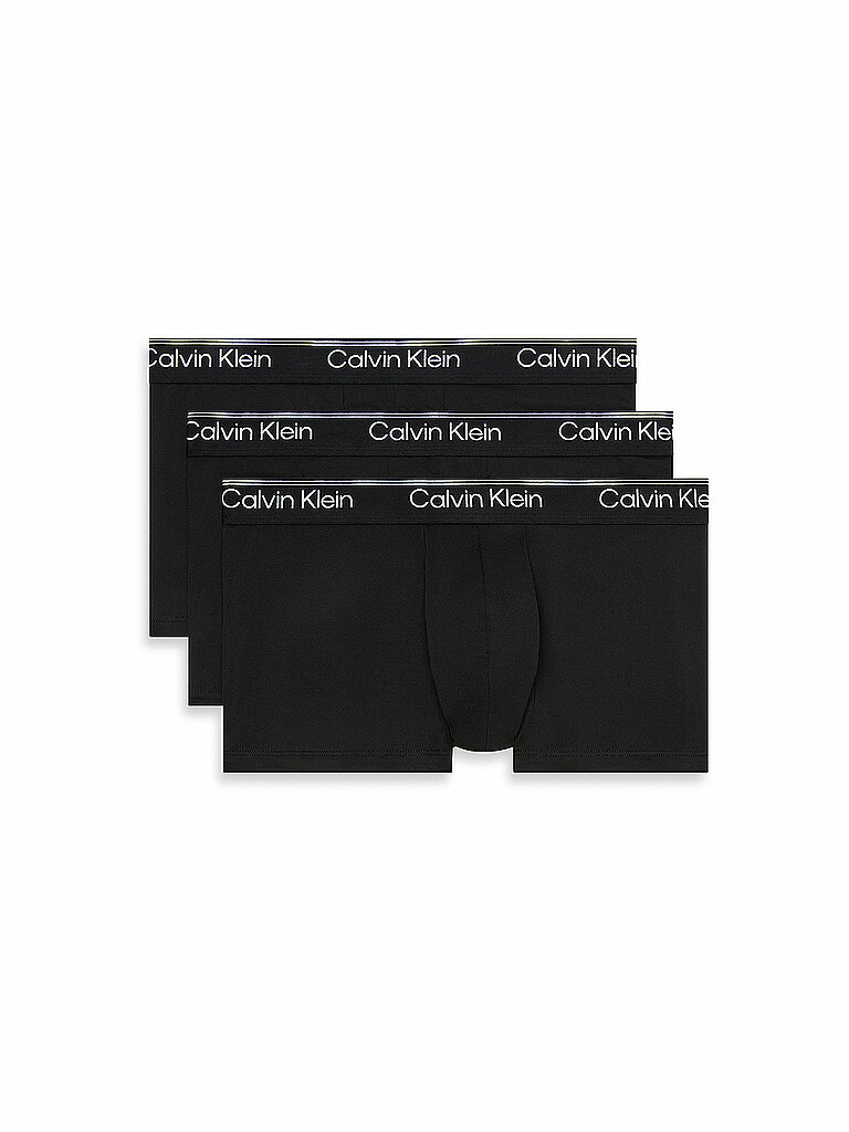 CALVIN KLEIN Pants 3er Pkg. black schwarz | XL