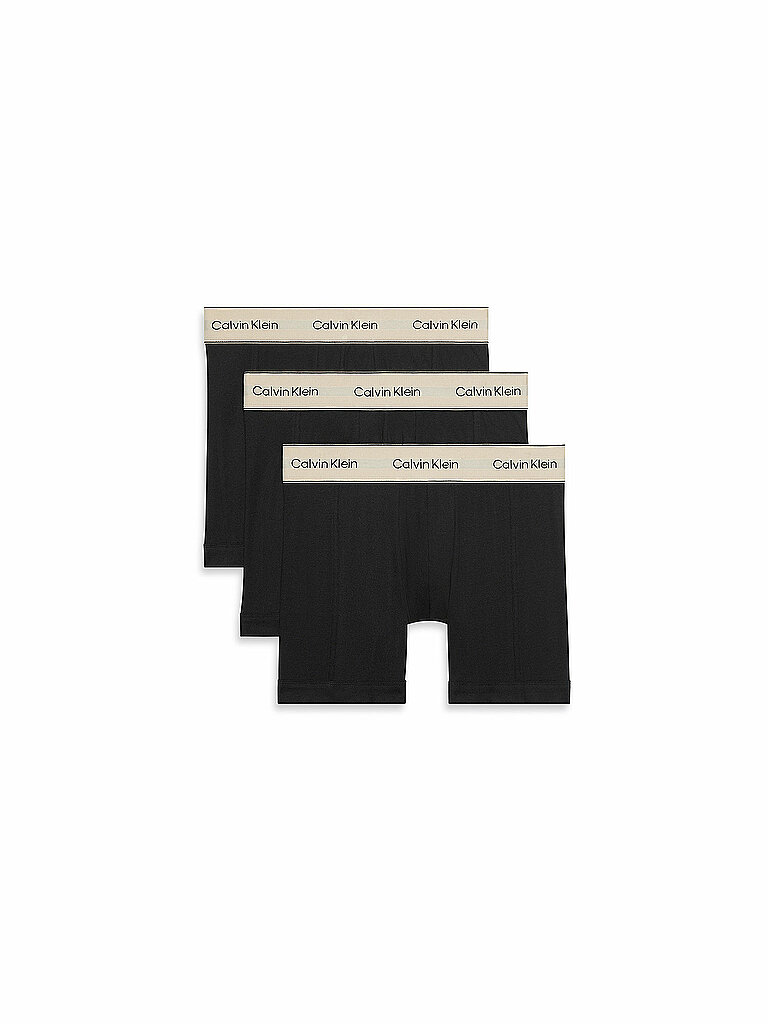 CALVIN KLEIN Pants 3er Pkg. black schwarz | M