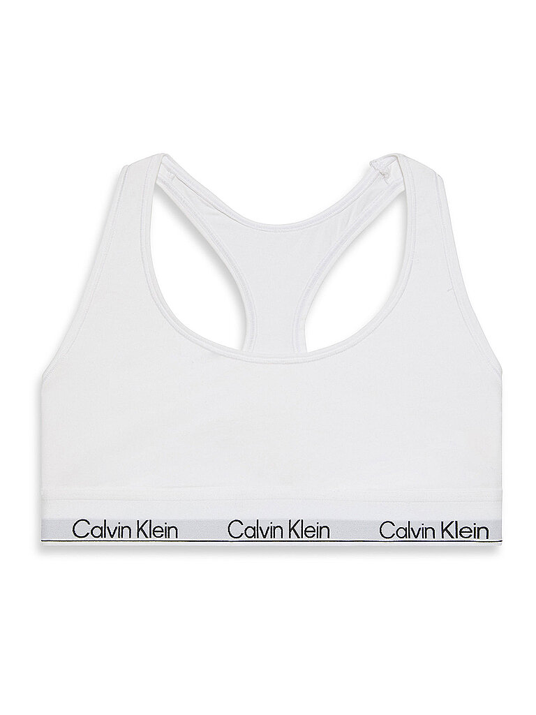CALVIN KLEIN Bustier white weiss | XS