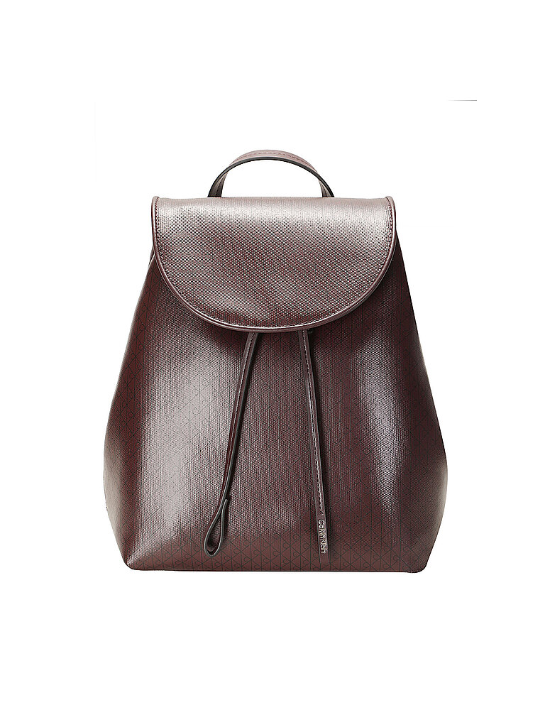 CALVIN KLEIN Rucksack dunkelrot