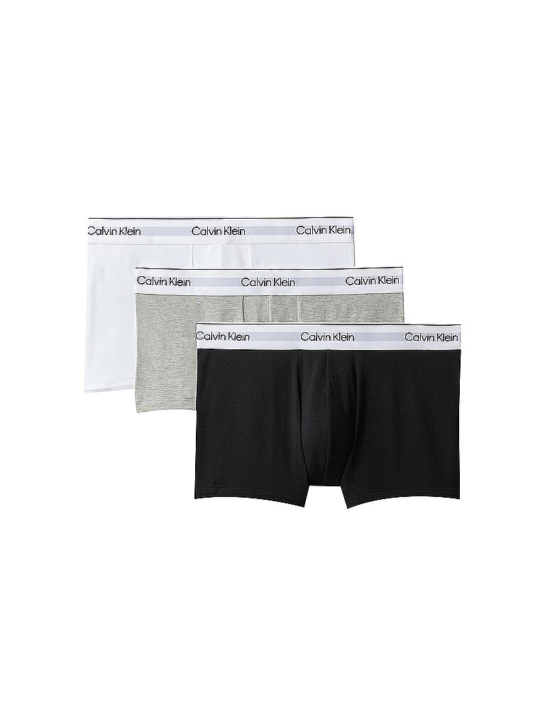 Trunks mit elastischem Label-Bund im 3er-Pack