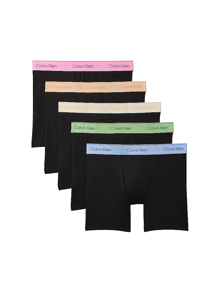 CALVIN KLEIN Pants 5er Pkg purple schwarz | M