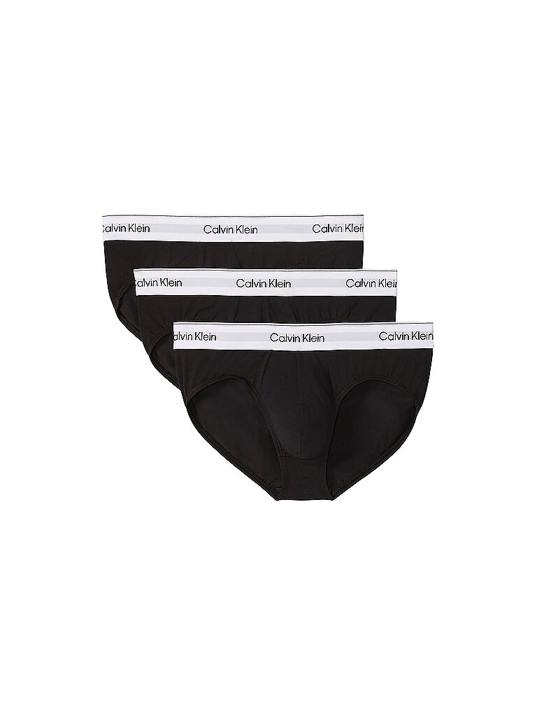 Slip mit elastischem Label-Bund im 3er-Pack