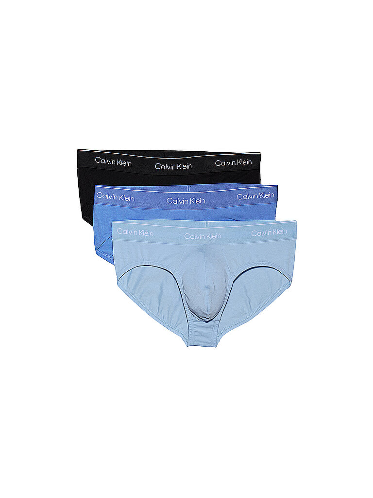 Slip mit elastischem Label-Bund im 3er-Pack