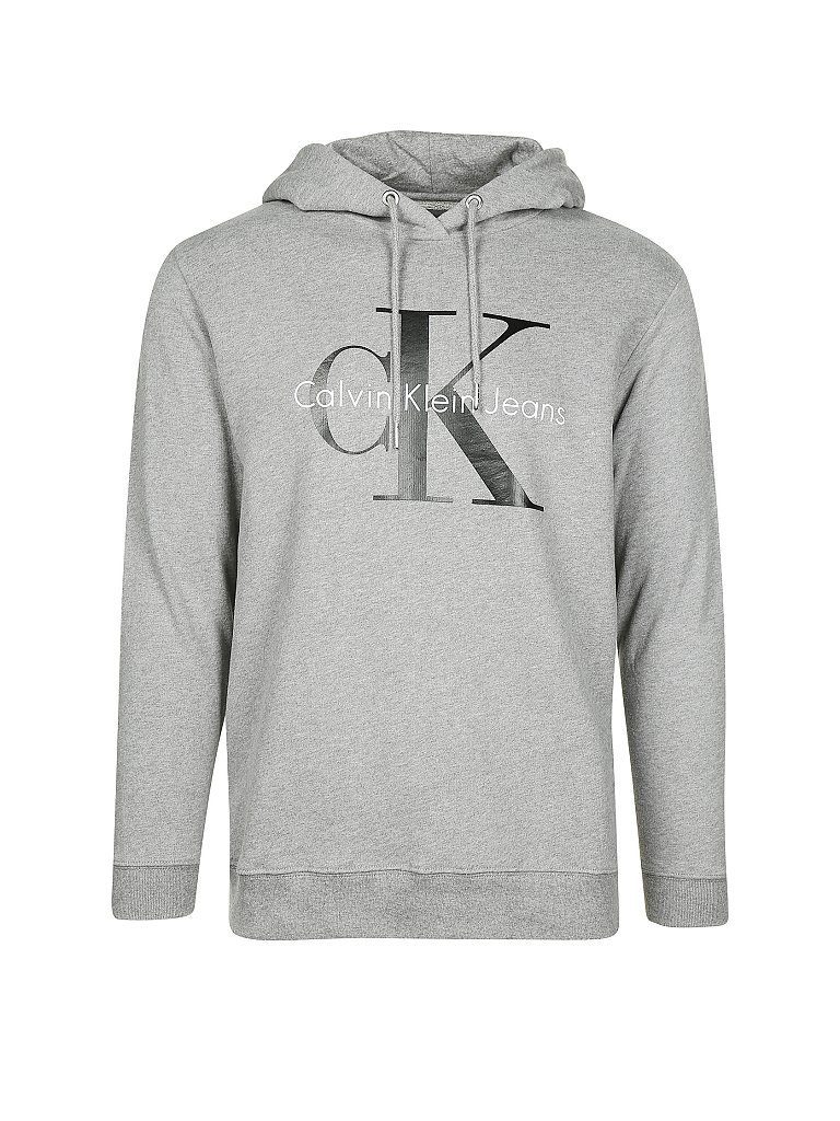 CALVIN KLEIN JEANS Sweater Oversized-Fit grau | XS