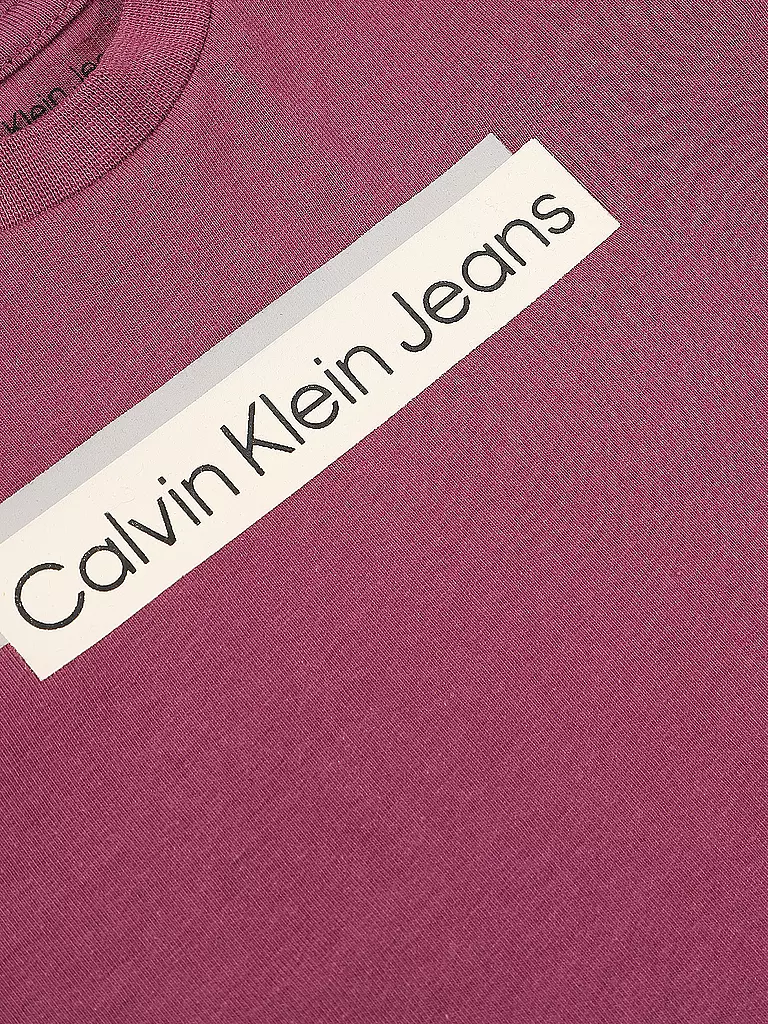 CALVIN KLEIN JEANS | Baby Langarmshirt | beere