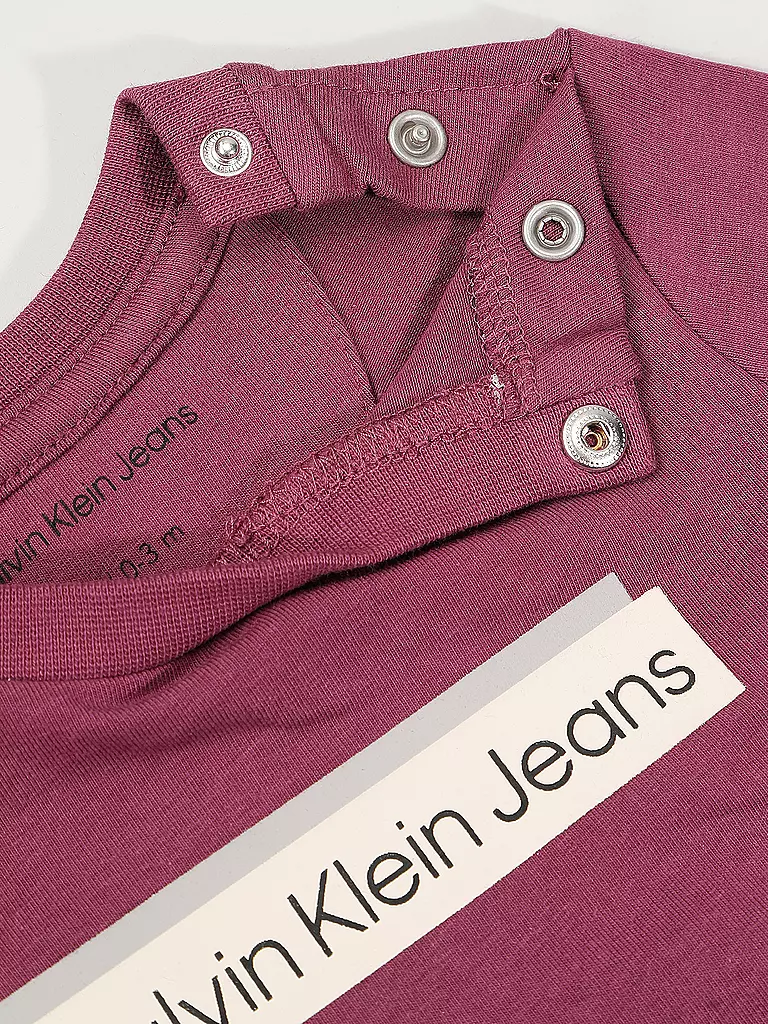 CALVIN KLEIN JEANS | Baby Langarmshirt | beere