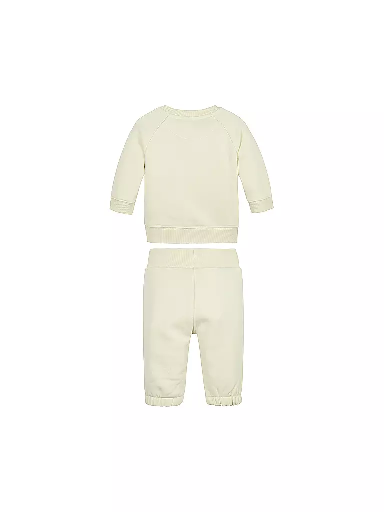 CALVIN KLEIN JEANS | Baby Set Sweater und Hose  | beige