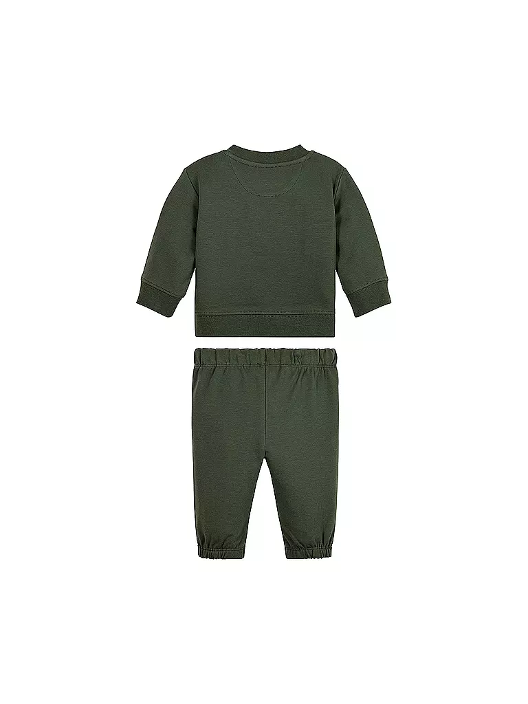 CALVIN KLEIN JEANS | Baby Set Sweater und Hose | dunkelgrün