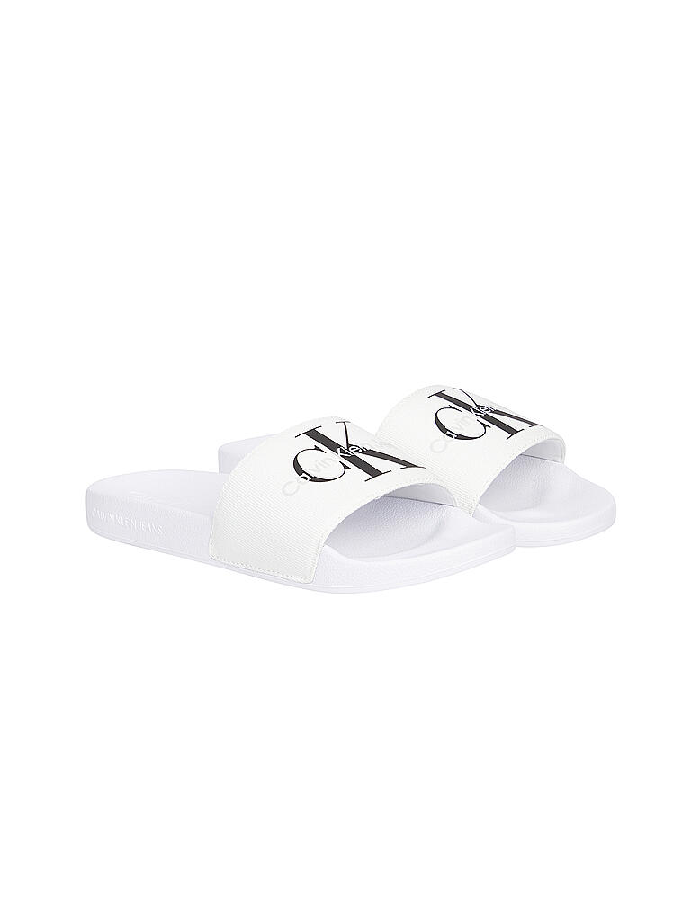 CALVIN KLEIN JEANS | Badeschuhe - Pantolette | weiss