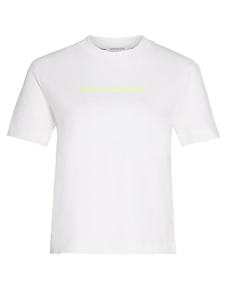 CALVIN KLEIN JEANS | Basic T-Shirt | weiß