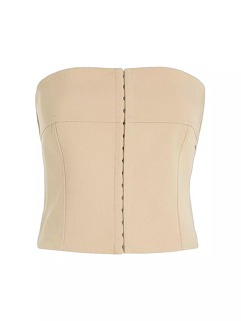 CALVIN KLEIN JEANS | Bustier Top | beige