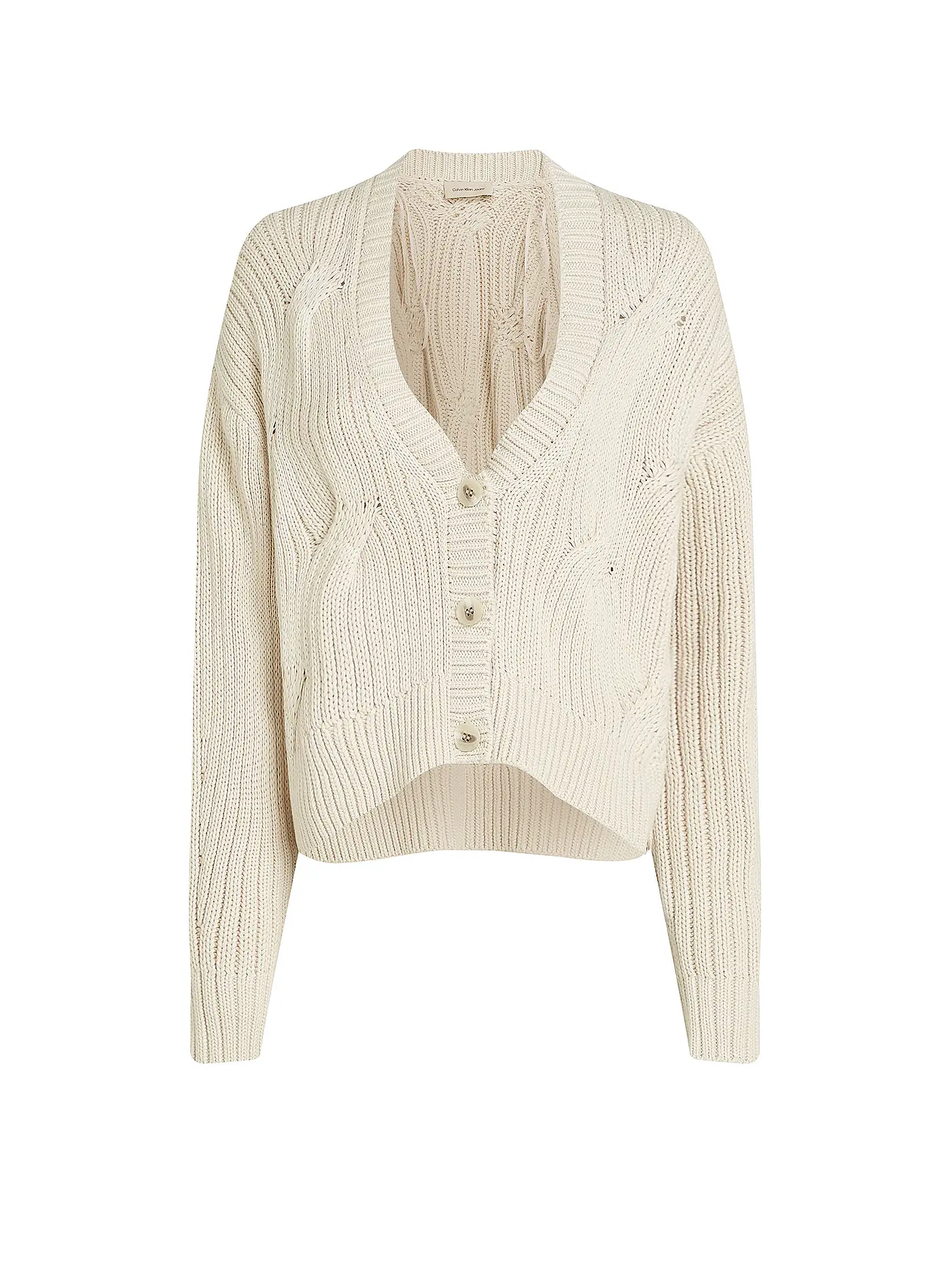 CALVIN KLEIN JEANS | Cardigan | creme