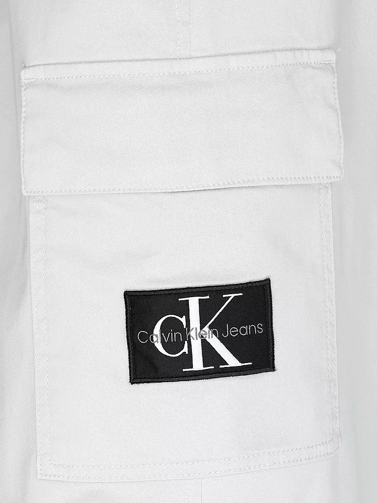 CALVIN KLEIN JEANS | Cargohose | weiss
