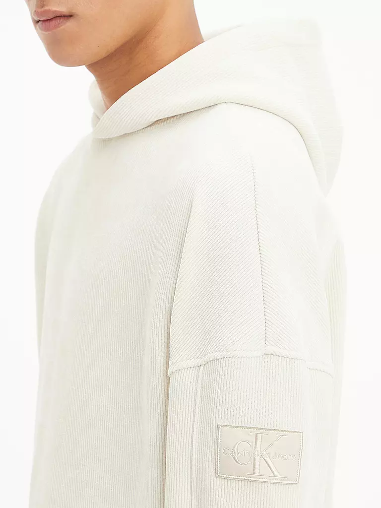 CALVIN KLEIN JEANS | Cordsweater - Hoodie | beige