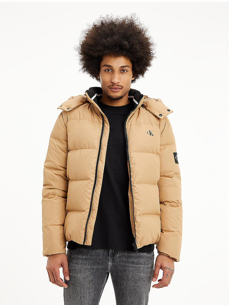 CALVIN KLEIN JEANS | Daunenjacke Essentials | braun