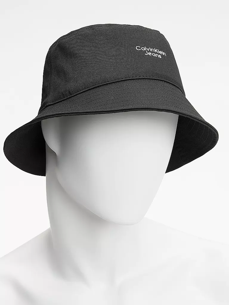 CALVIN KLEIN JEANS | Fischerhut - Bucket Hat | schwarz