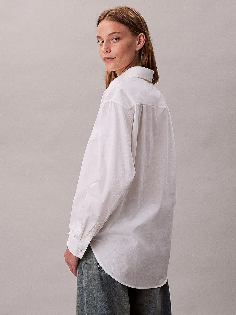 CALVIN KLEIN JEANS | Hemdbluse  | weiss