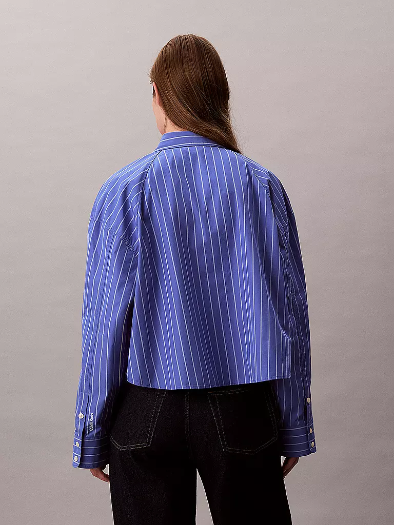 CALVIN KLEIN JEANS | Hemdbluse  | blau