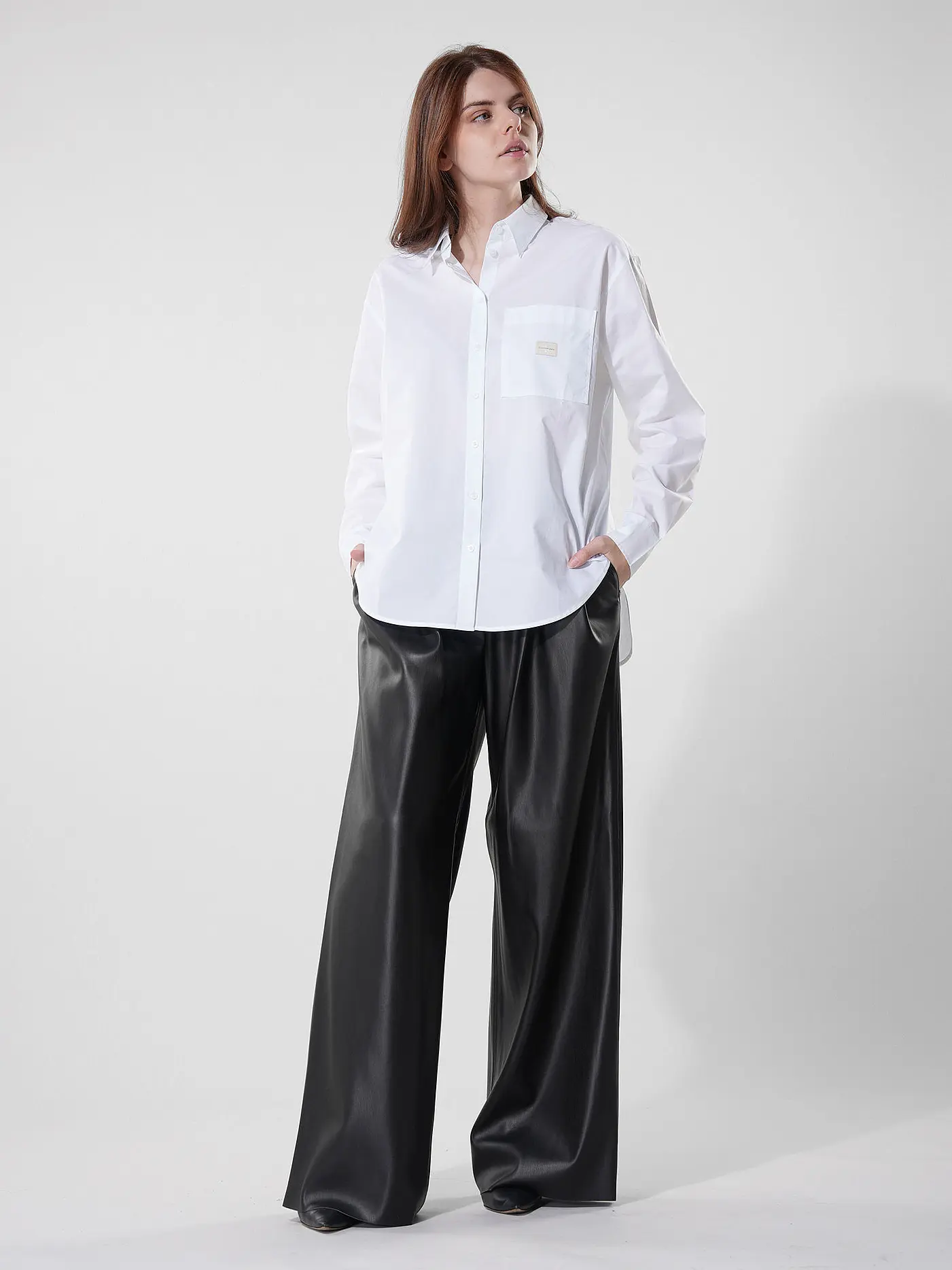 CALVIN KLEIN JEANS | Hemdbluse | weiss