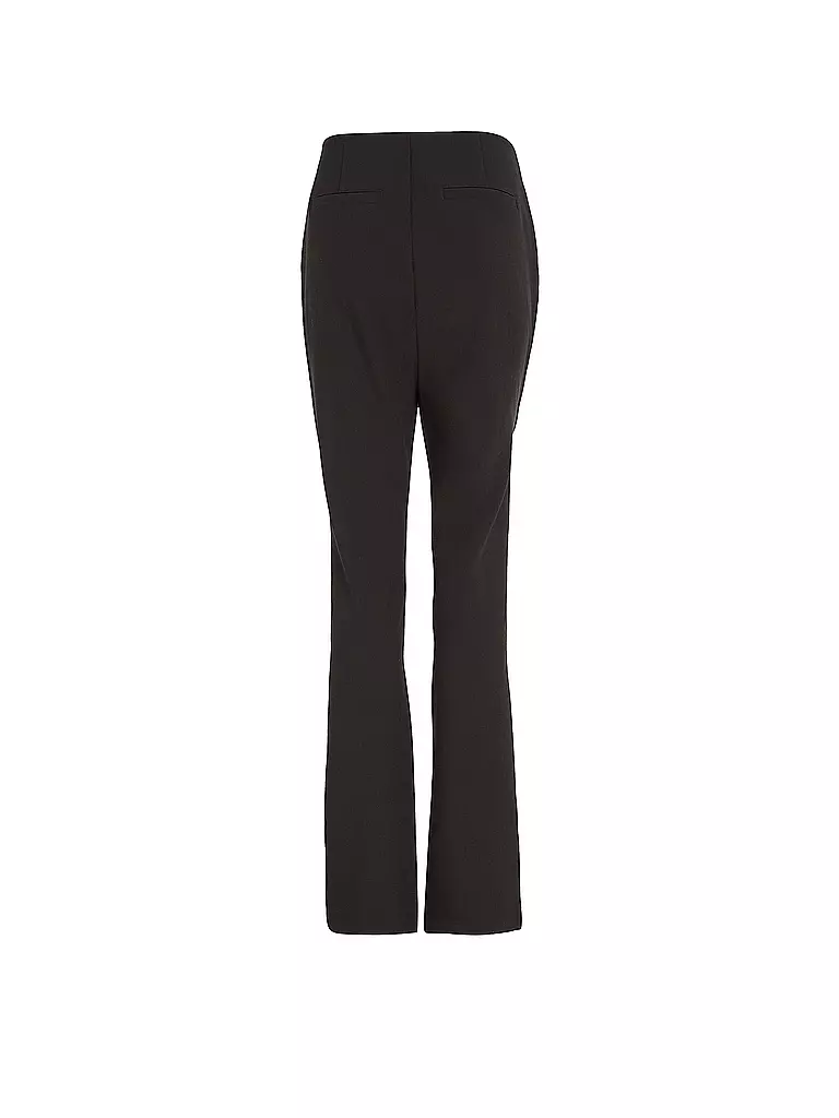 CALVIN KLEIN JEANS | Highwaist Hose Slim Fit | schwarz
