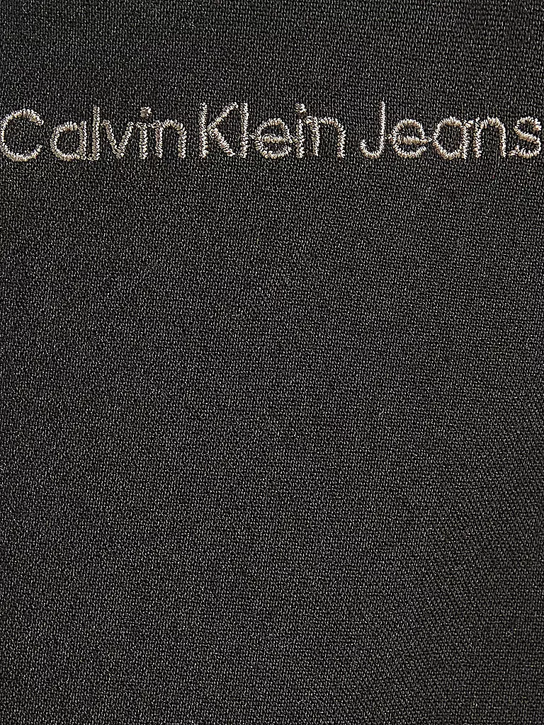 CALVIN KLEIN JEANS | Highwaist Hose Slim Fit | beige