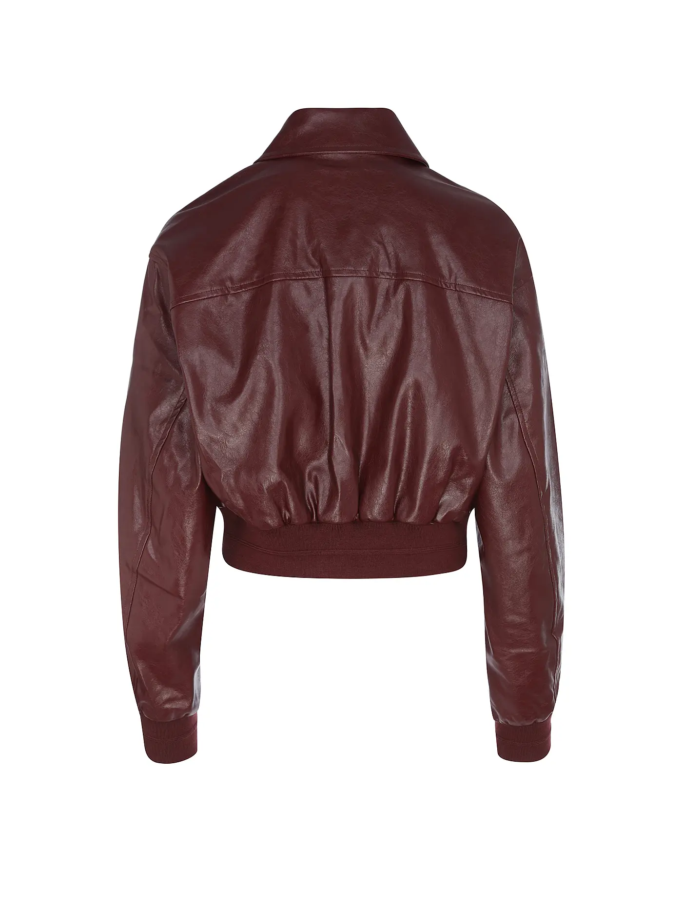 CALVIN KLEIN JEANS | Jacke in Lederoptik | dunkelrot