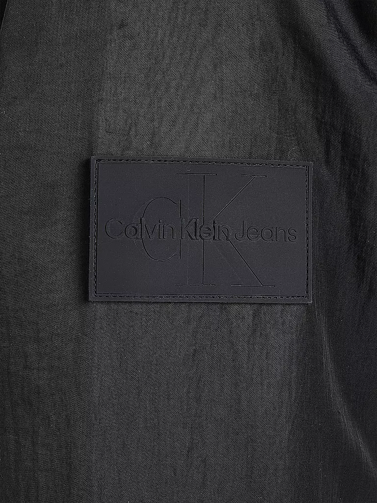 CALVIN KLEIN JEANS | Jacke in Lederoptik | schwarz