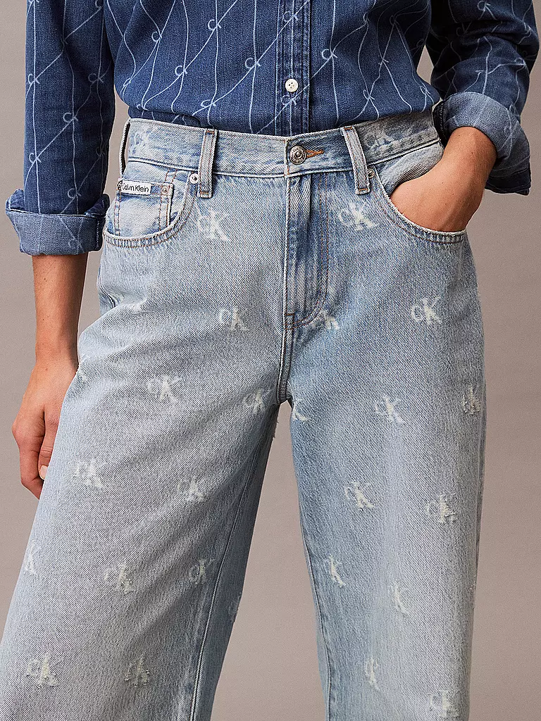 CALVIN KLEIN JEANS | Jeans Balloon Fit | hellblau