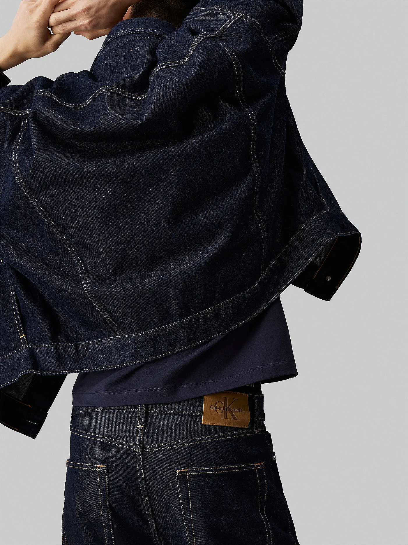 CALVIN KLEIN JEANS | Jeans Straight FIt | dunkelblau