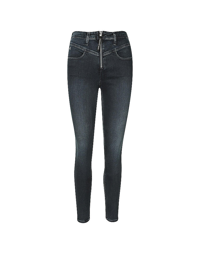 CALVIN KLEIN JEANS | Jeans Super Skinny Fit 7/8 (Hightwaist) | blau