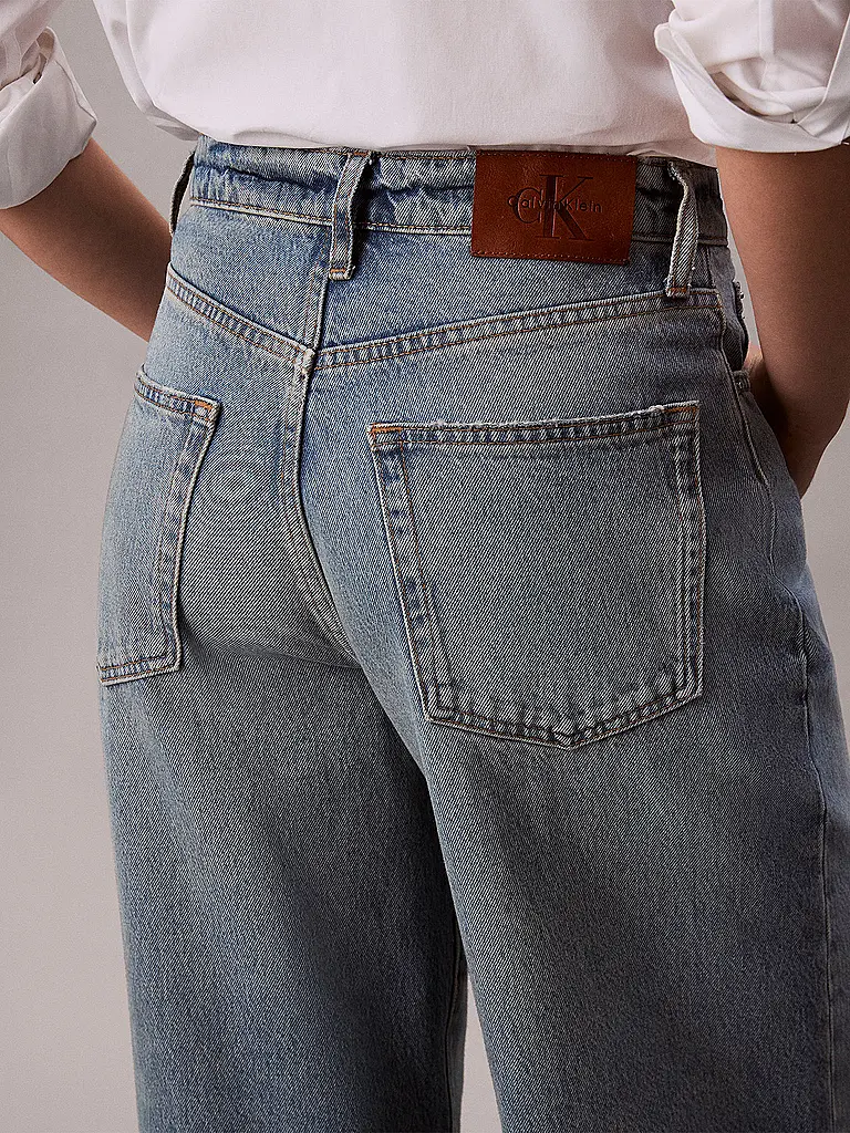 CALVIN KLEIN JEANS | Jeans Wide Leg  | blau