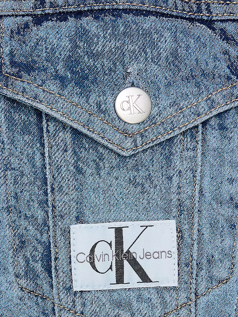 CALVIN KLEIN JEANS | Jeansjacke | blau