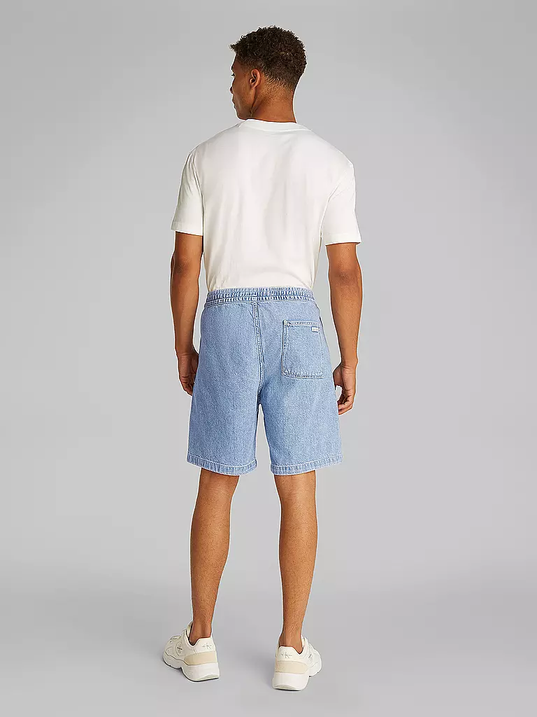 CALVIN KLEIN JEANS | Jeansshorts  | hellblau