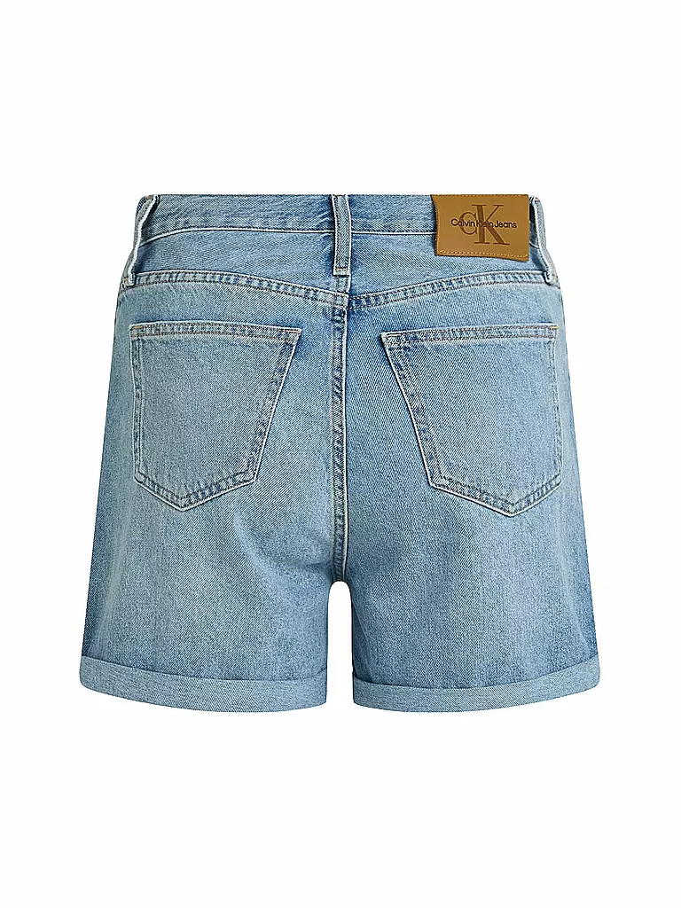 CALVIN KLEIN JEANS | Jeansshorts Mom Fit | hellblau