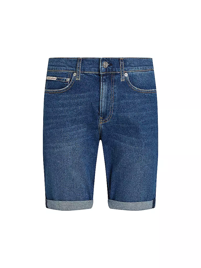 CALVIN KLEIN JEANS | Jeansshorts Slim Fit  | blau