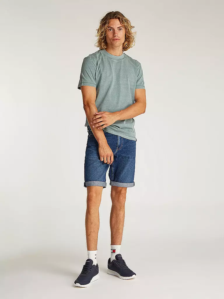 CALVIN KLEIN JEANS | Jeansshorts Slim Fit  | blau