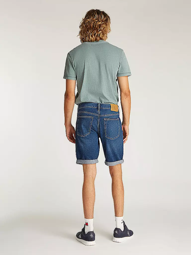 CALVIN KLEIN JEANS | Jeansshorts Slim Fit | blau