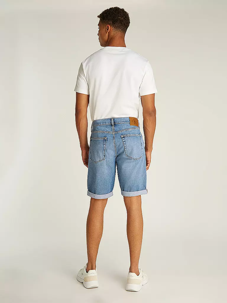 CALVIN KLEIN JEANS | Jeansshorts Slim Fit | hellblau