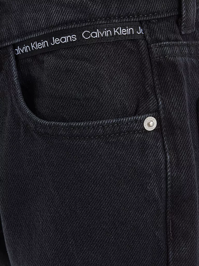 CALVIN KLEIN JEANS | Jungen Jeans Straight Fit  | schwarz