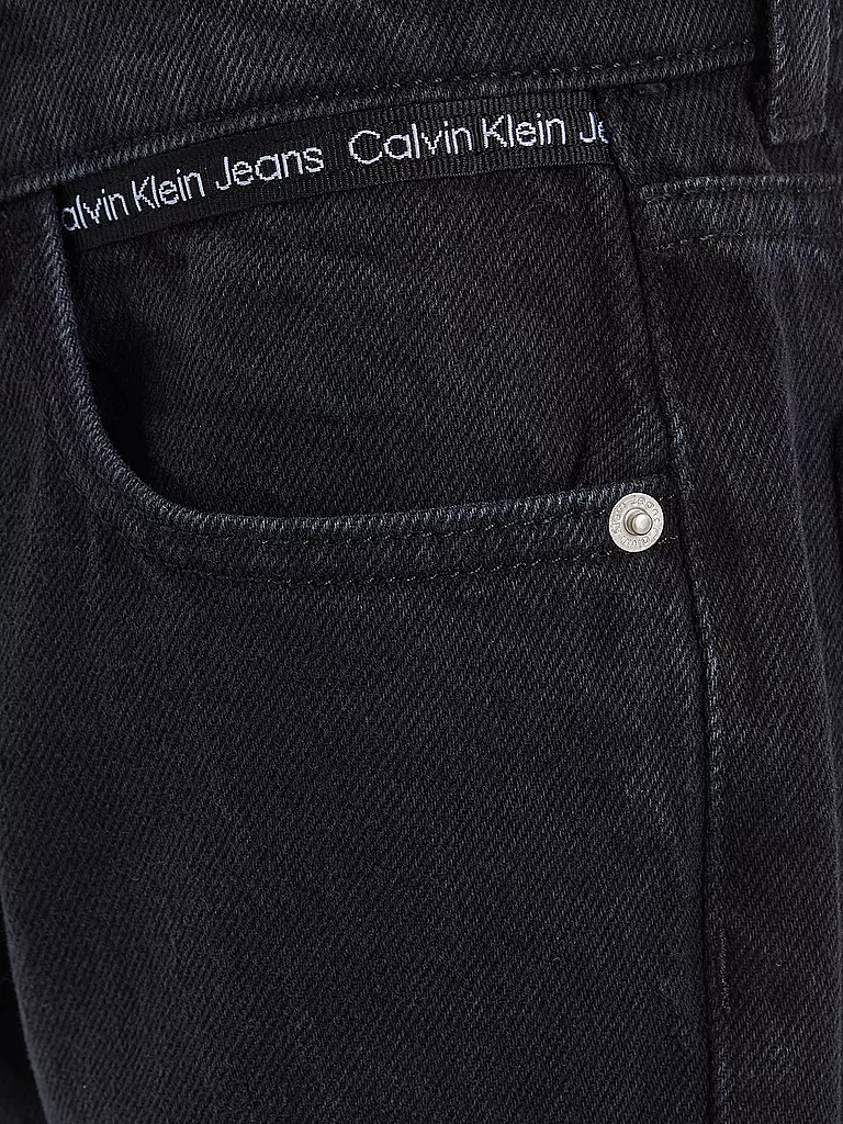 CALVIN KLEIN JEANS | Jungen Jeans Straight Fit | schwarz