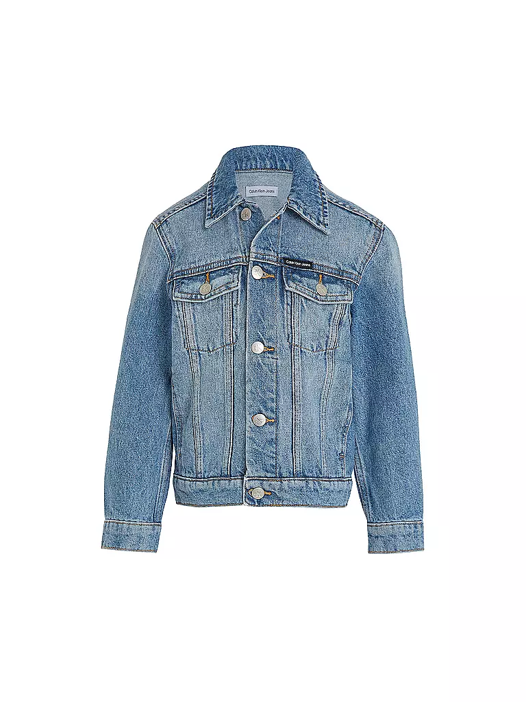 CALVIN KLEIN JEANS | Jungen Jeansjacke  | blau