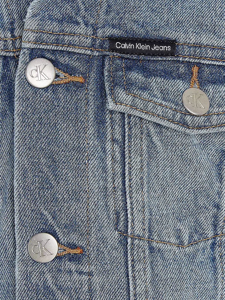 CALVIN KLEIN JEANS | Jungen Jeansjacke  | blau