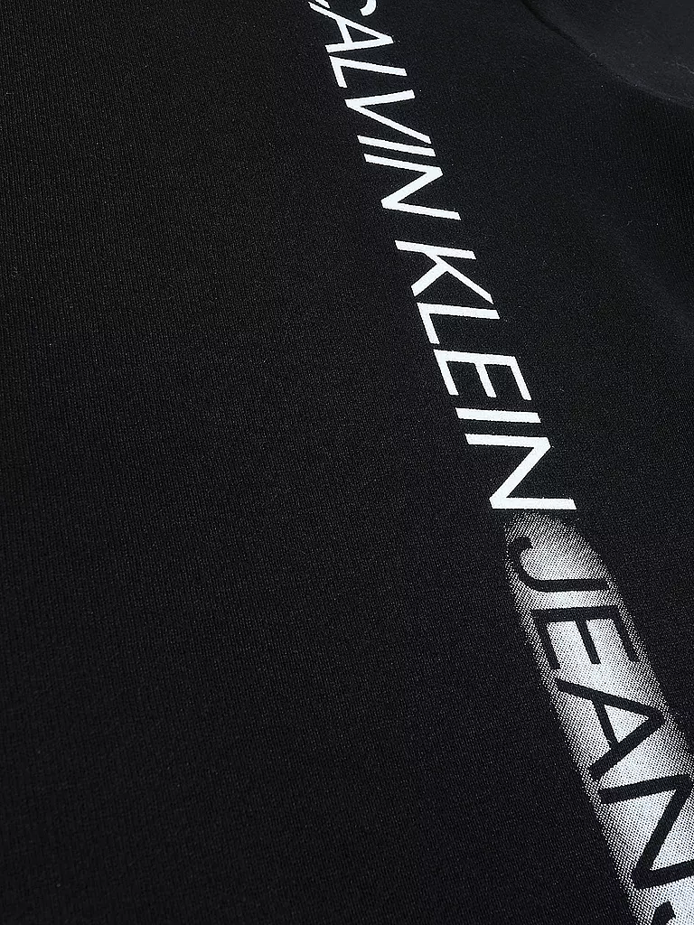 CALVIN KLEIN JEANS | Jungen Kapuzensweater - Hoodie | schwarz