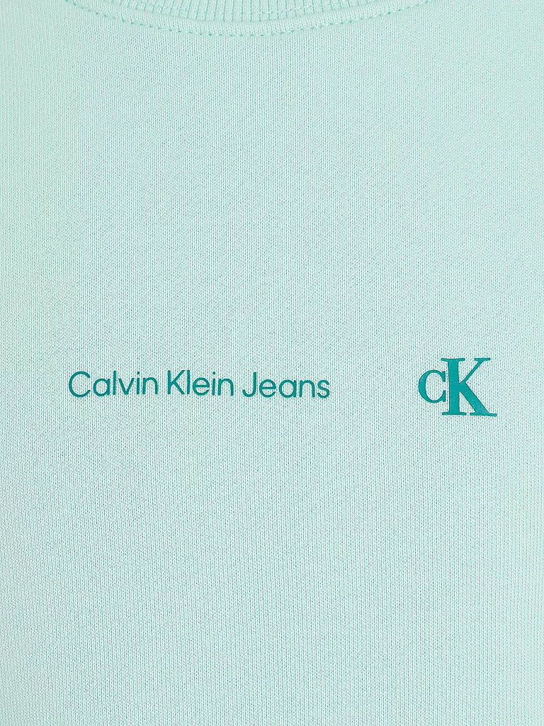 CALVIN KLEIN JEANS | Jungen Sweater | mint