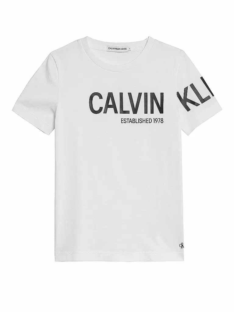 CALVIN KLEIN JEANS | Jungen T Shirt | weiß
