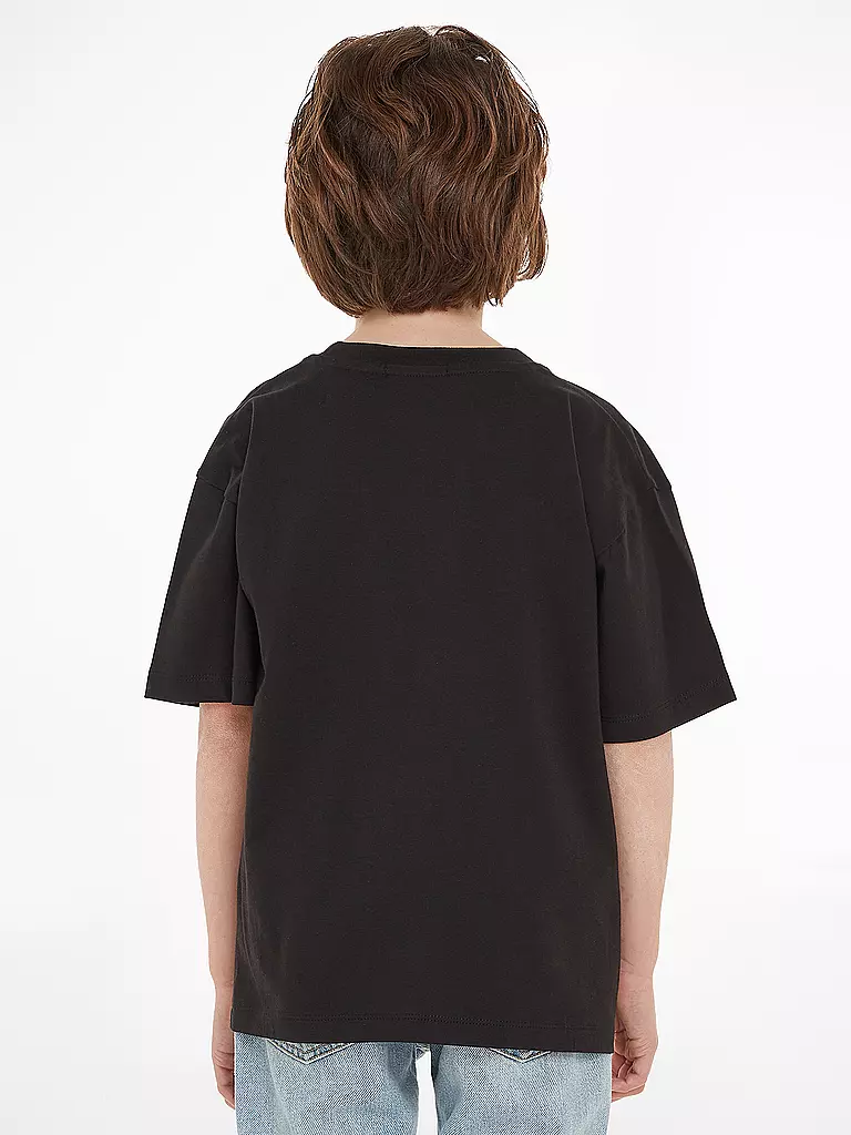 CALVIN KLEIN JEANS Jungen T-Shirt schwarz